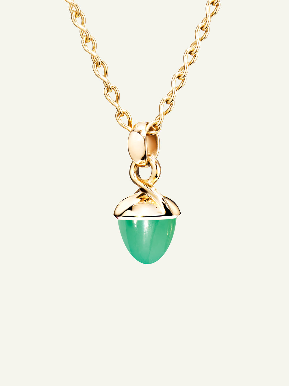 Pendant MIKADO Bouquet Chrysoprase