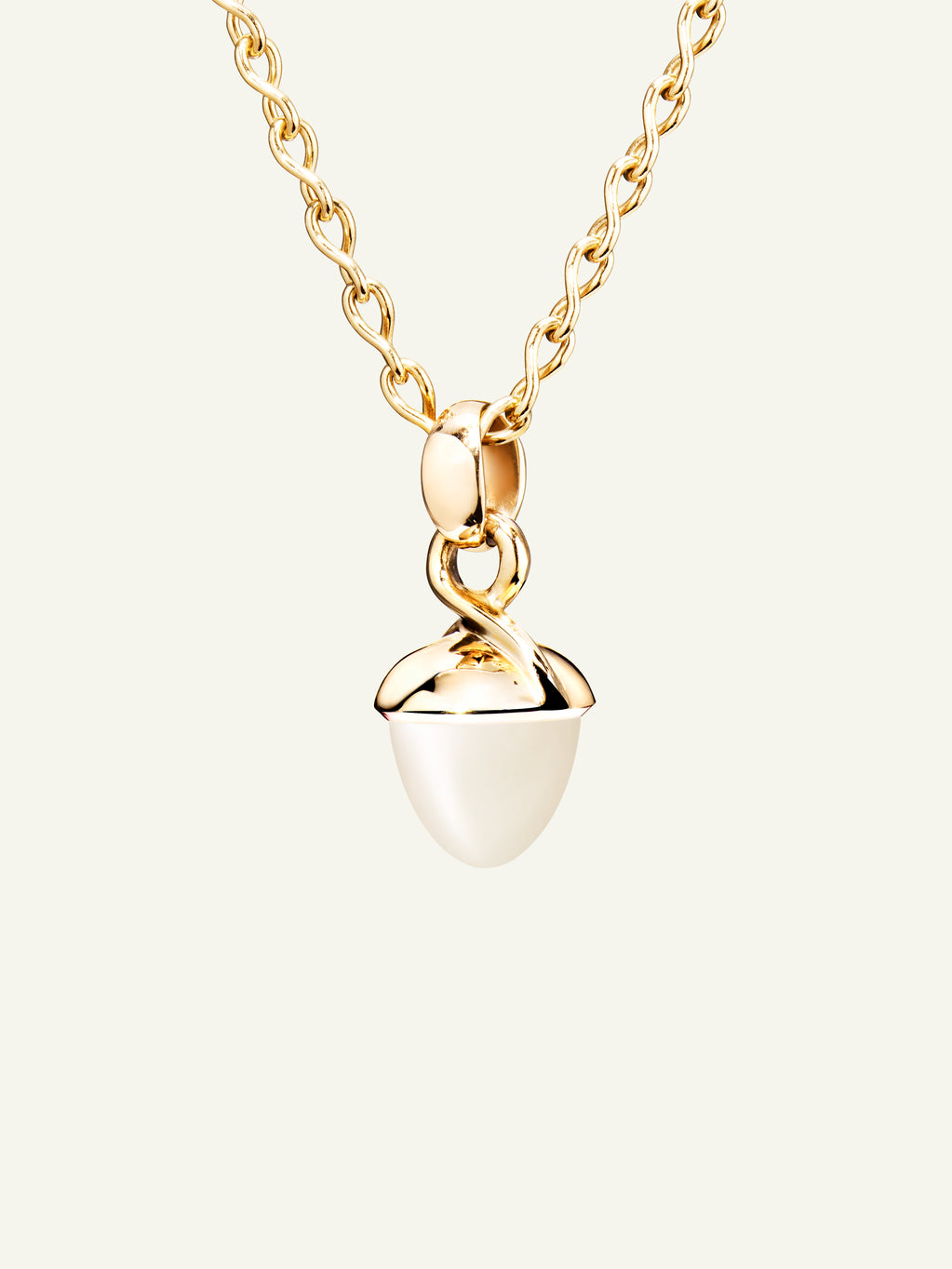 Pendant MIKADO Bouquet Moonstone sand/white