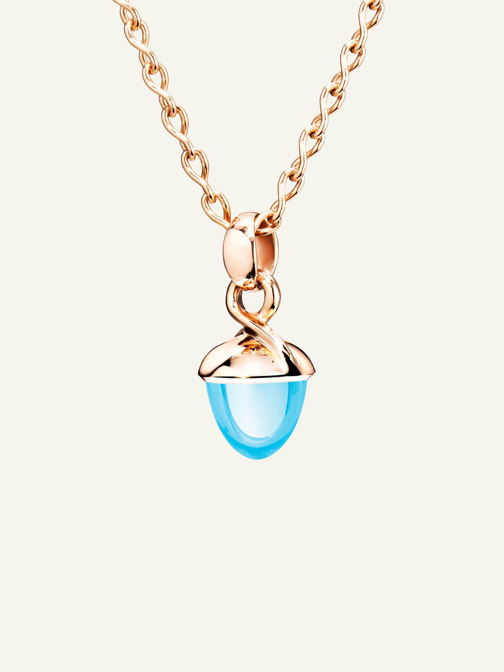 MIKADO Bouquet Pendant with Sky Topaz