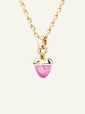 MIKADO Bouquet Pendant with Rose Tourmaline