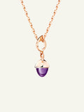 MIKADO Flamenco Pendant with Amethyst
