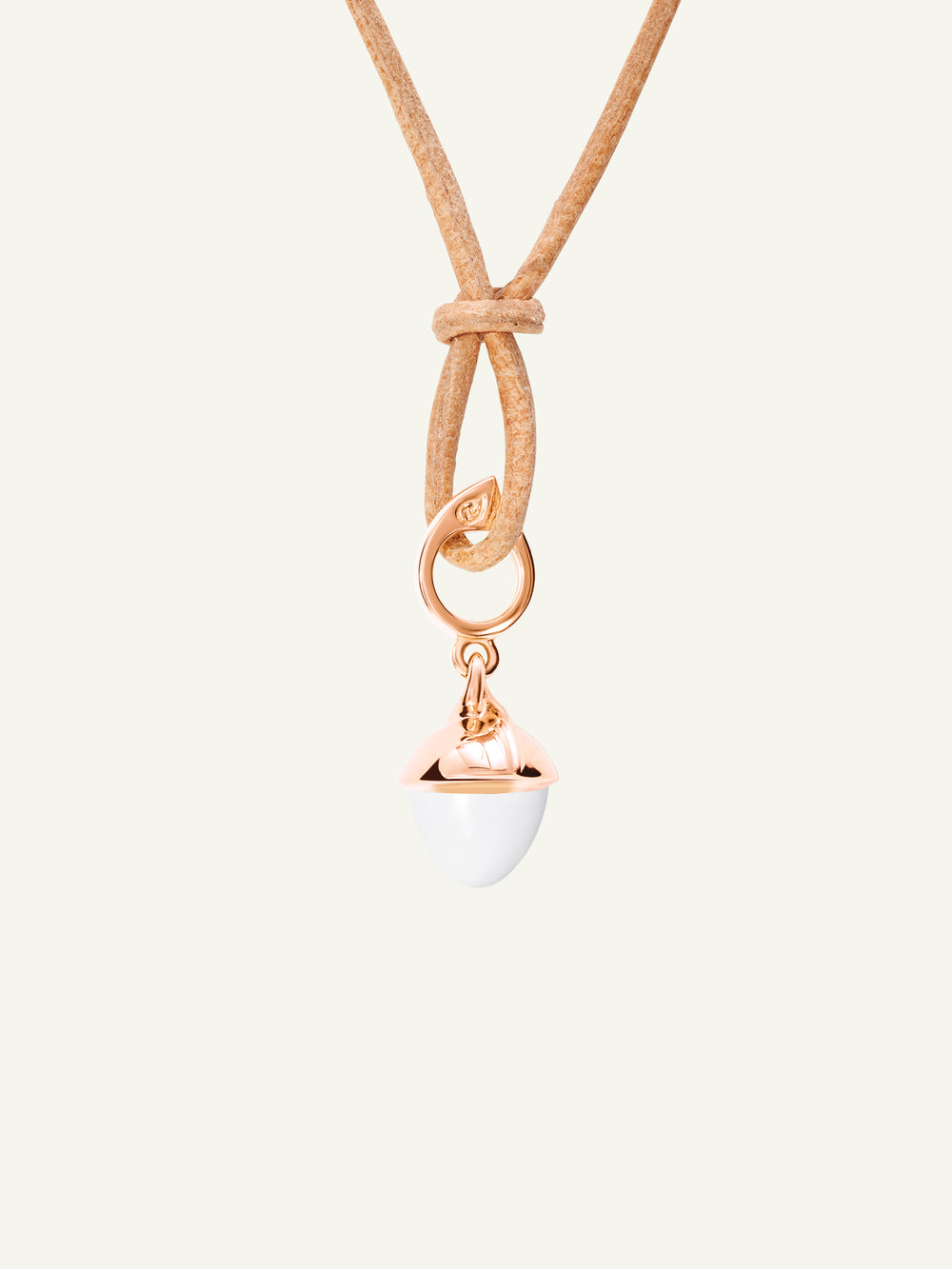 MIKADO Flamenco Pendant with Cacholong