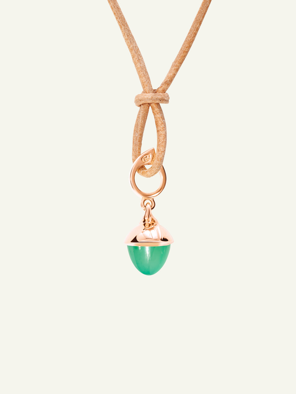 P-MFL-Chry-rg | MIKADO Flamenco Pendant with Chrysoprase