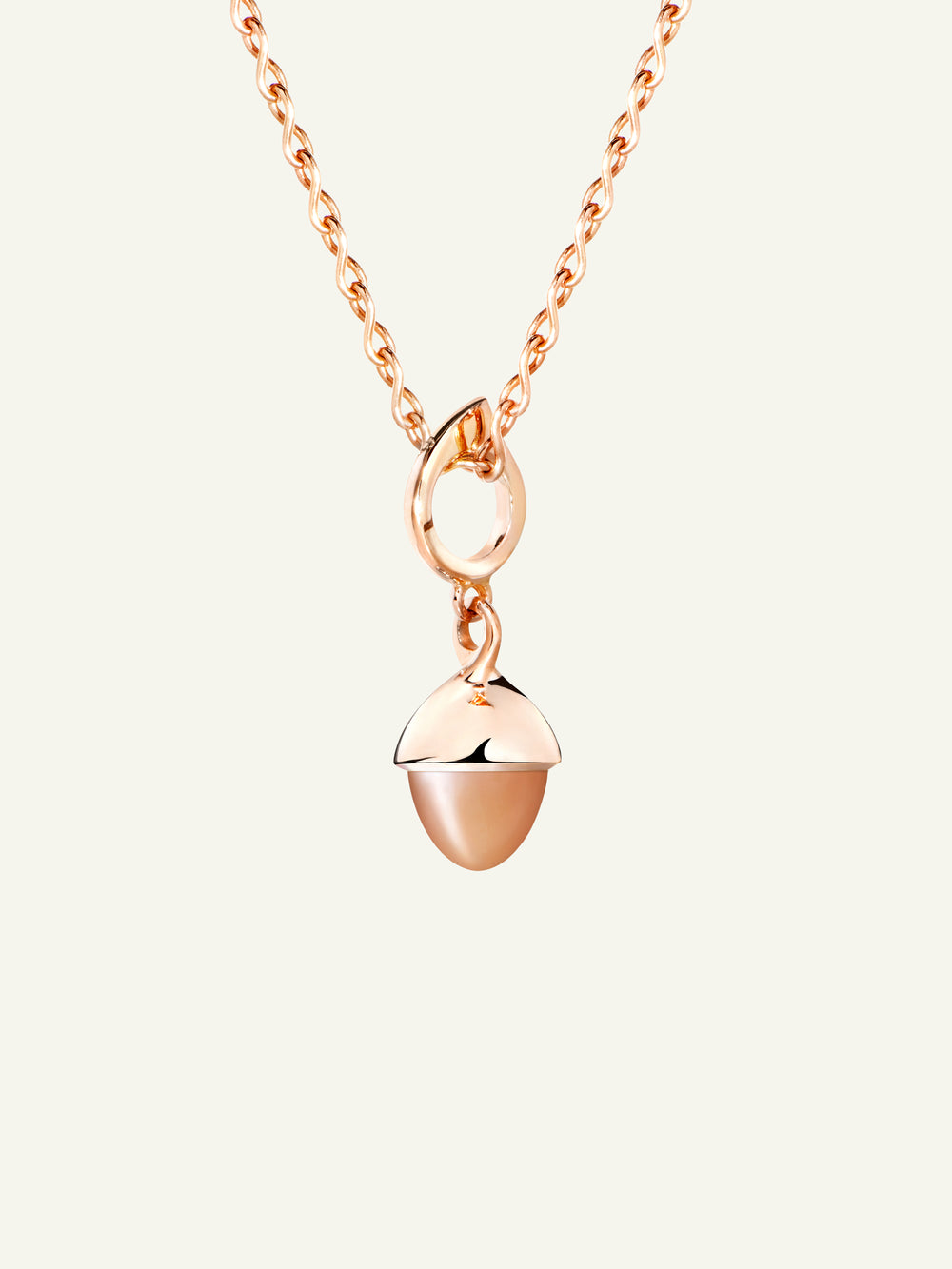 MIKADO Flamenco Pendant with Brown Moonstone