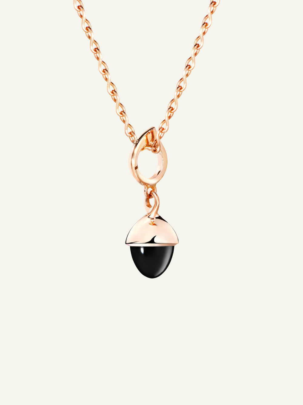 P-MFL-Onyx-rg | MIKADO Flamenco Pendant with Black Onyx