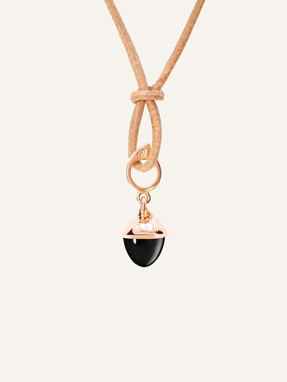 MIKADO Flamenco Pendant with Black Onyx