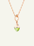 MIKADO Flamenco Pendant with Peridot