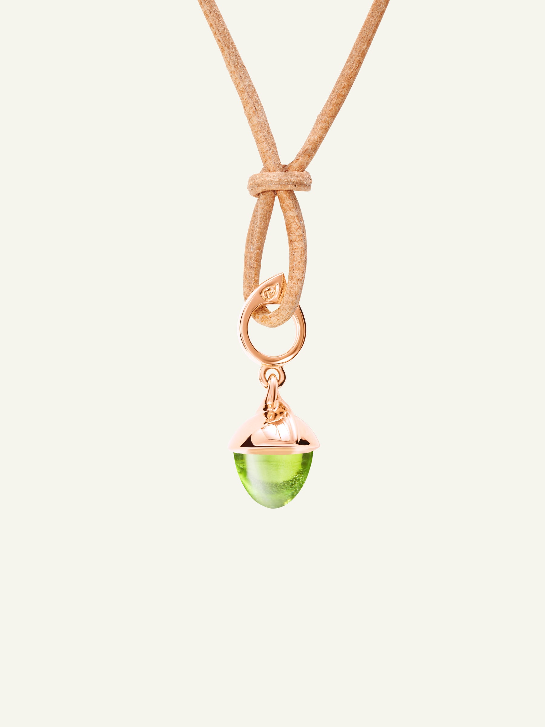 MIKADO Flamenco Pendant with Peridot