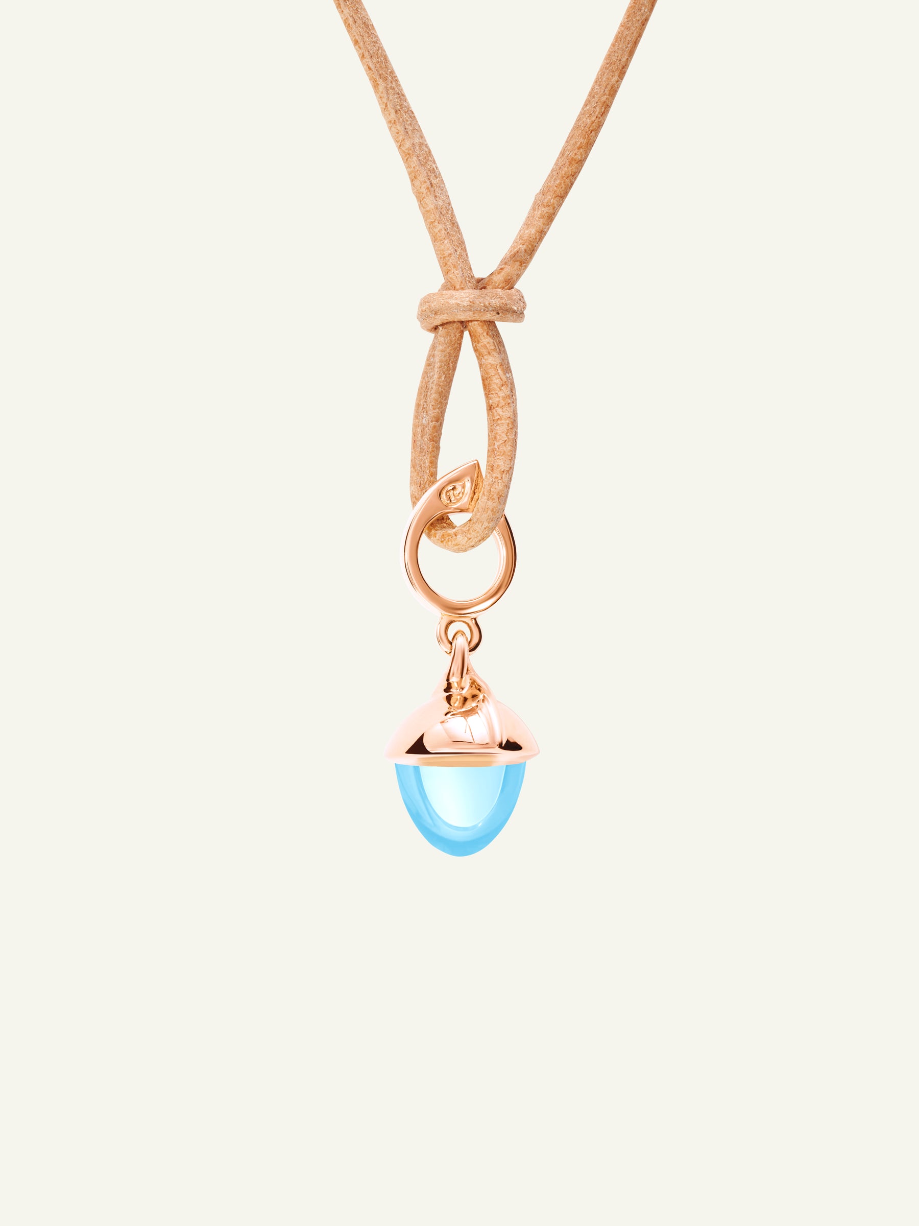 MIKADO Flamenco Pendant with Sky Topaz