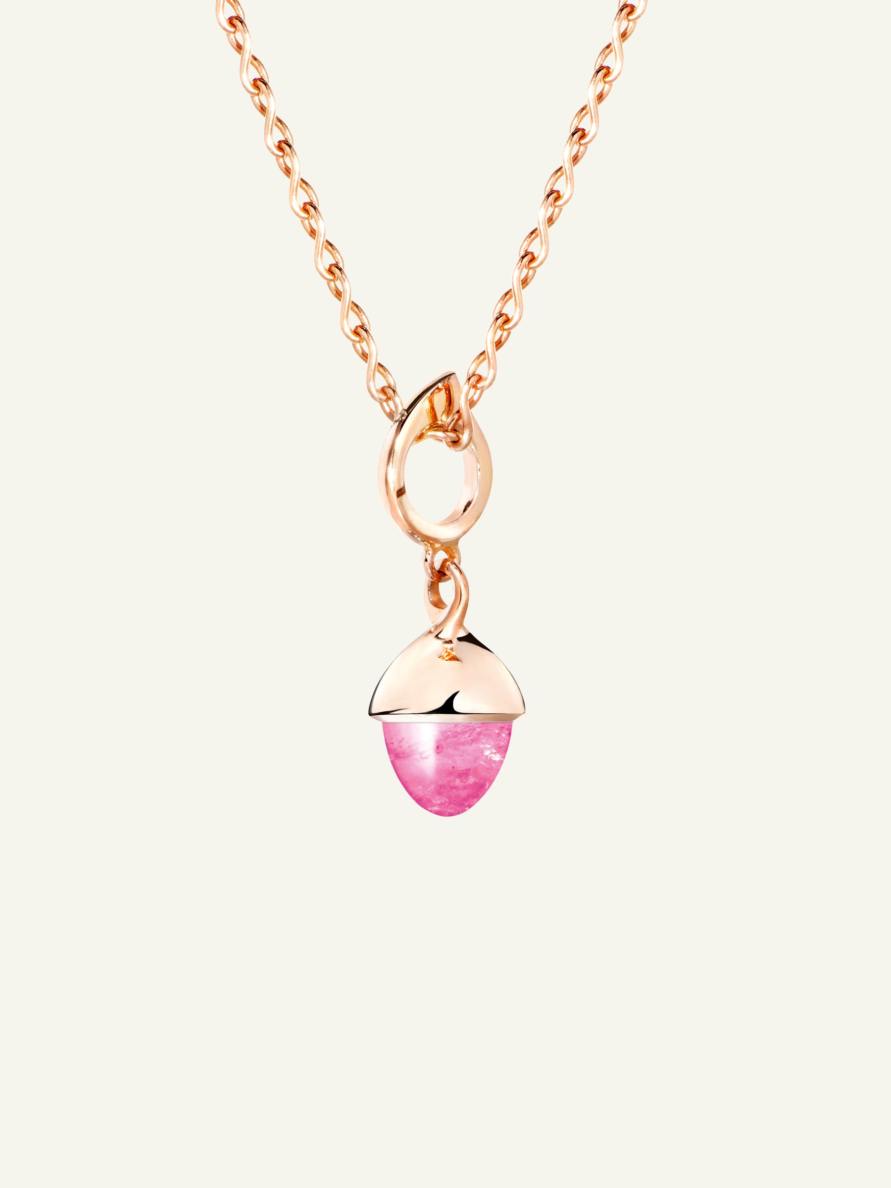 MIKADO Flamenco Anhänger mit Rosa Turmalin