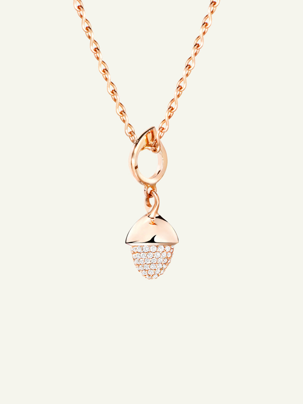 MIKADO Flamenco Pendant with Diamond Pavé