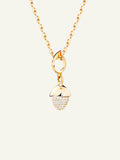 MIKADO Flamenco Pendant with Diamond Pavé