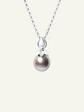 Pendant Tahitian PEARL 15 mm mit Diamant Pavé