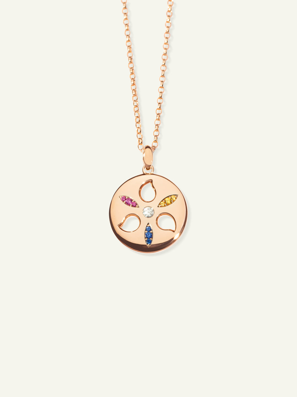 Pendant SAND DOLLAR large 'Candy' 