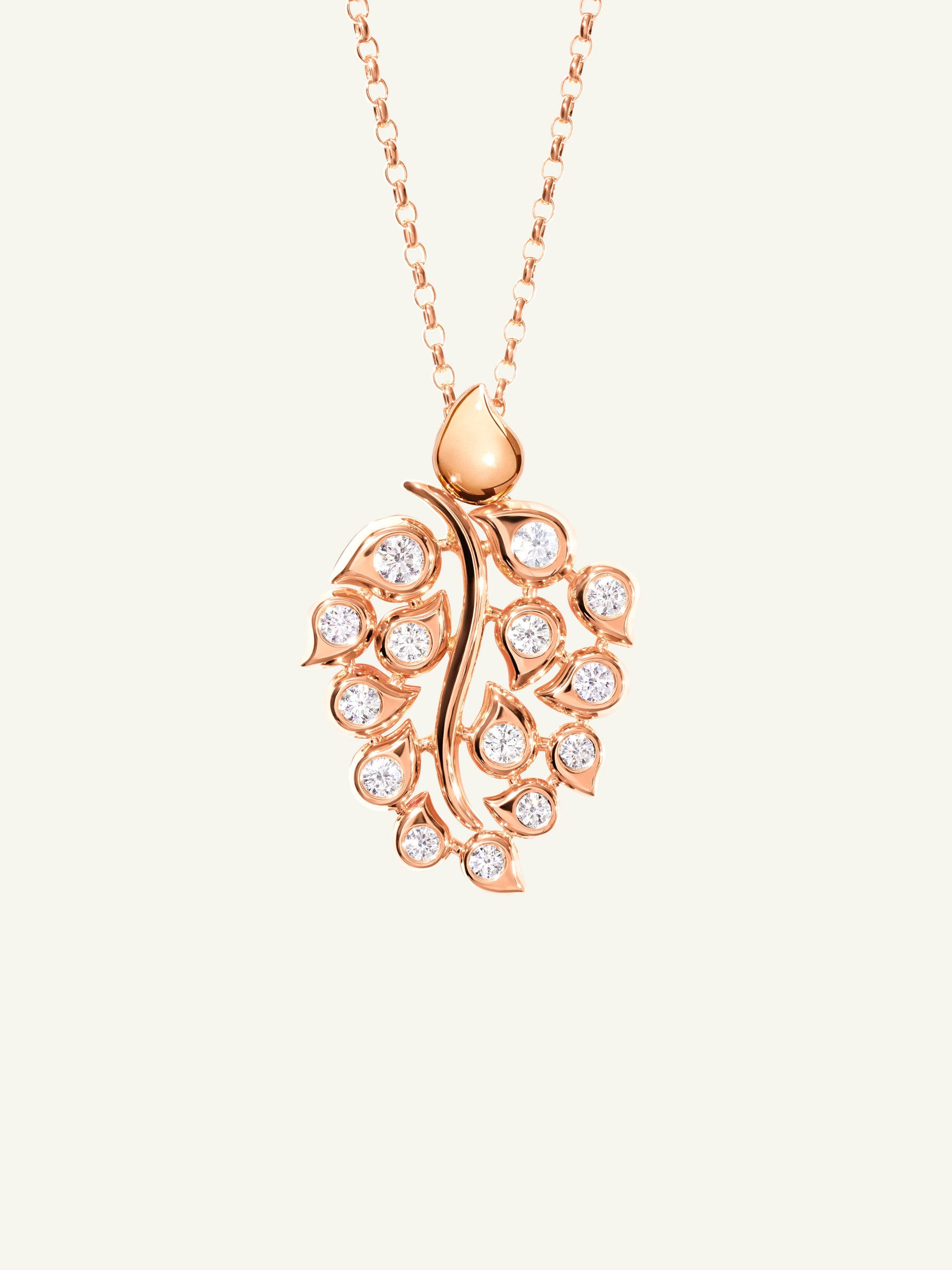 Pendant SNOWFLAKES Leaf Classic / 'Candy'