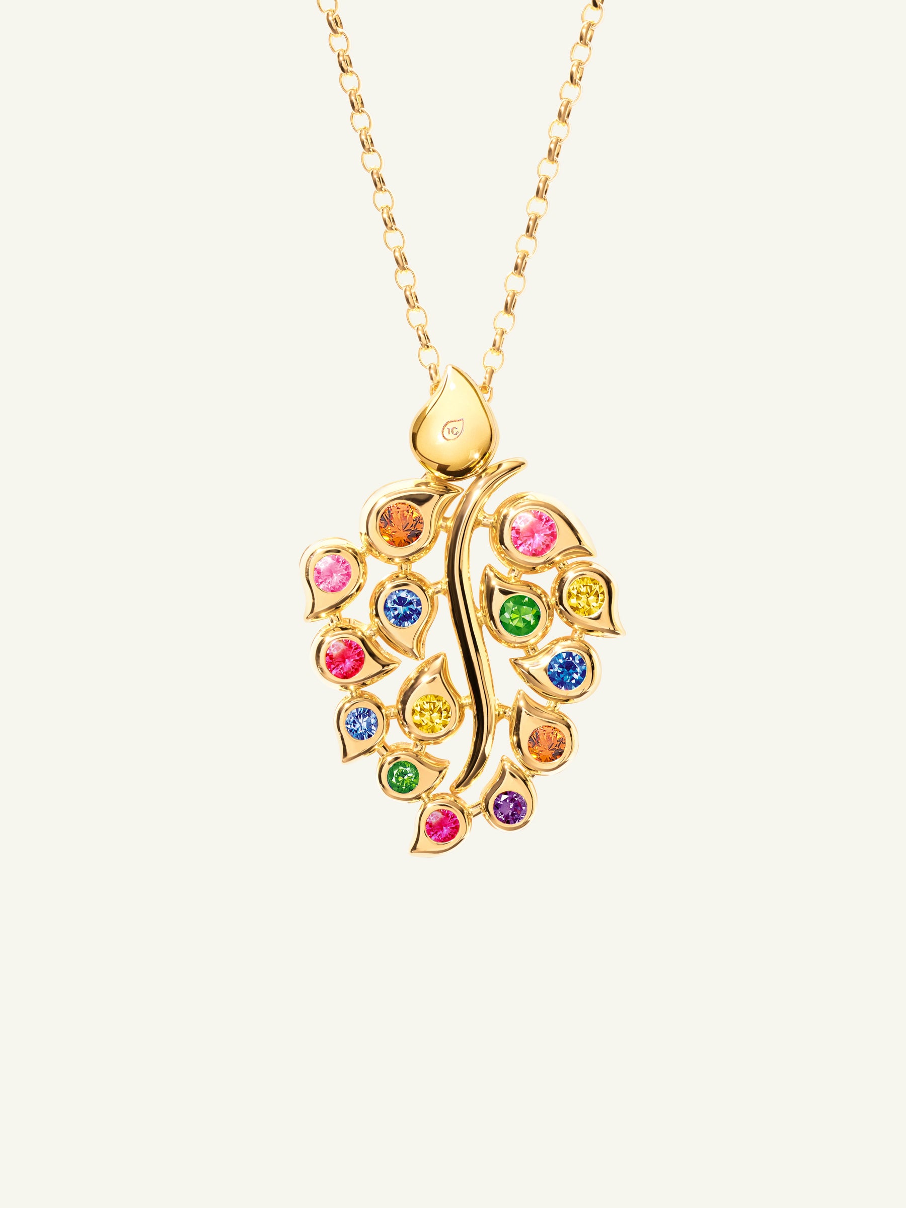Pendant SNOWFLAKES Leaf Classic / 'Candy'