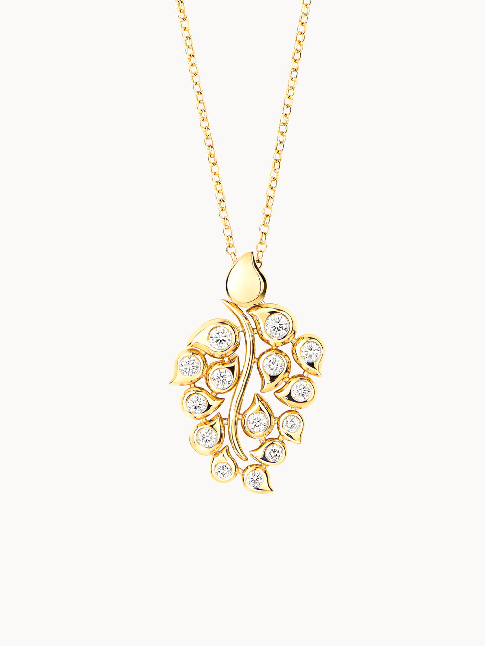 SNOWFLAKES Leaf Anhänger in 'Classic' / 'Candy'