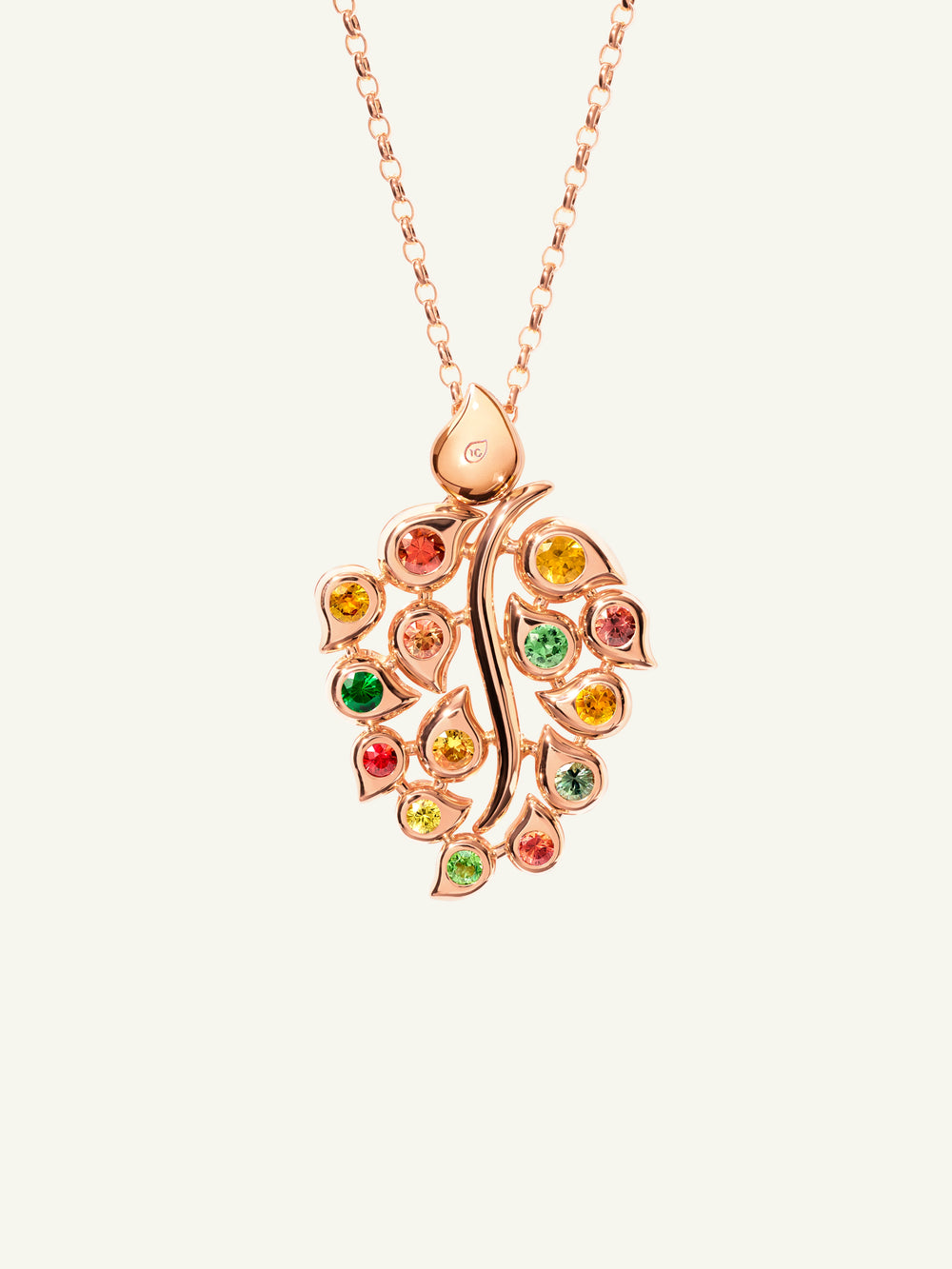 SNOWFLAKES Leaf Anhänger in Classic / 'Indian Summer'