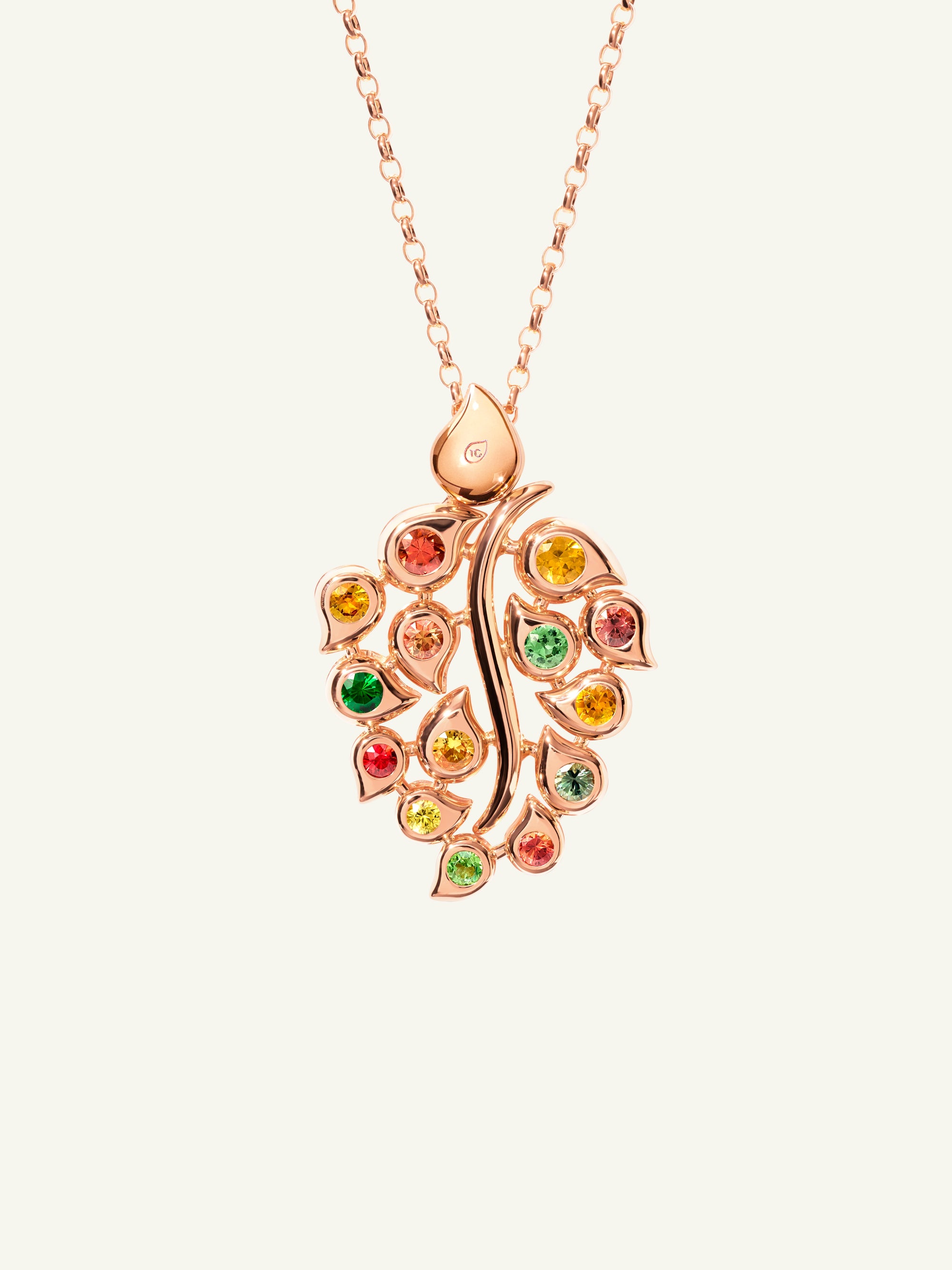SNOWFLAKES Leaf Anhänger in 'Classic' / 'Indian Summer'