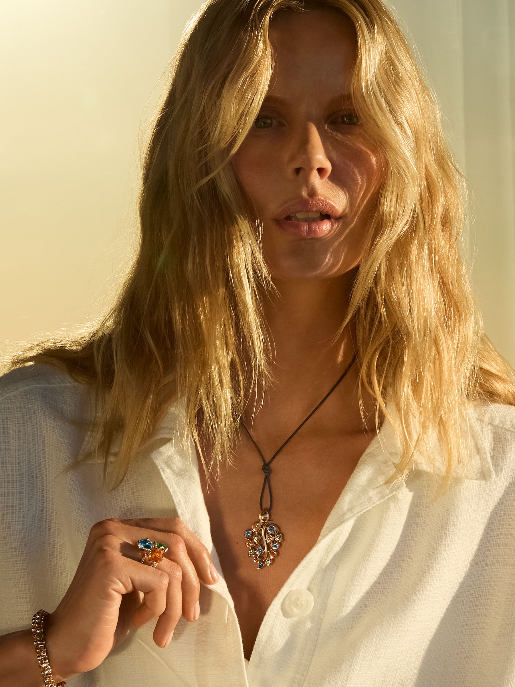 SNOWFLAKES Leaf Anhänger in Classic / 'Primaluce'