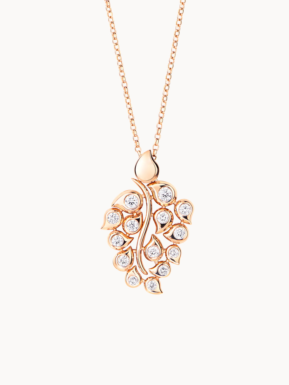 SNOWFLAKES Leaf Anhänger in 'Classic' / 'Sky'