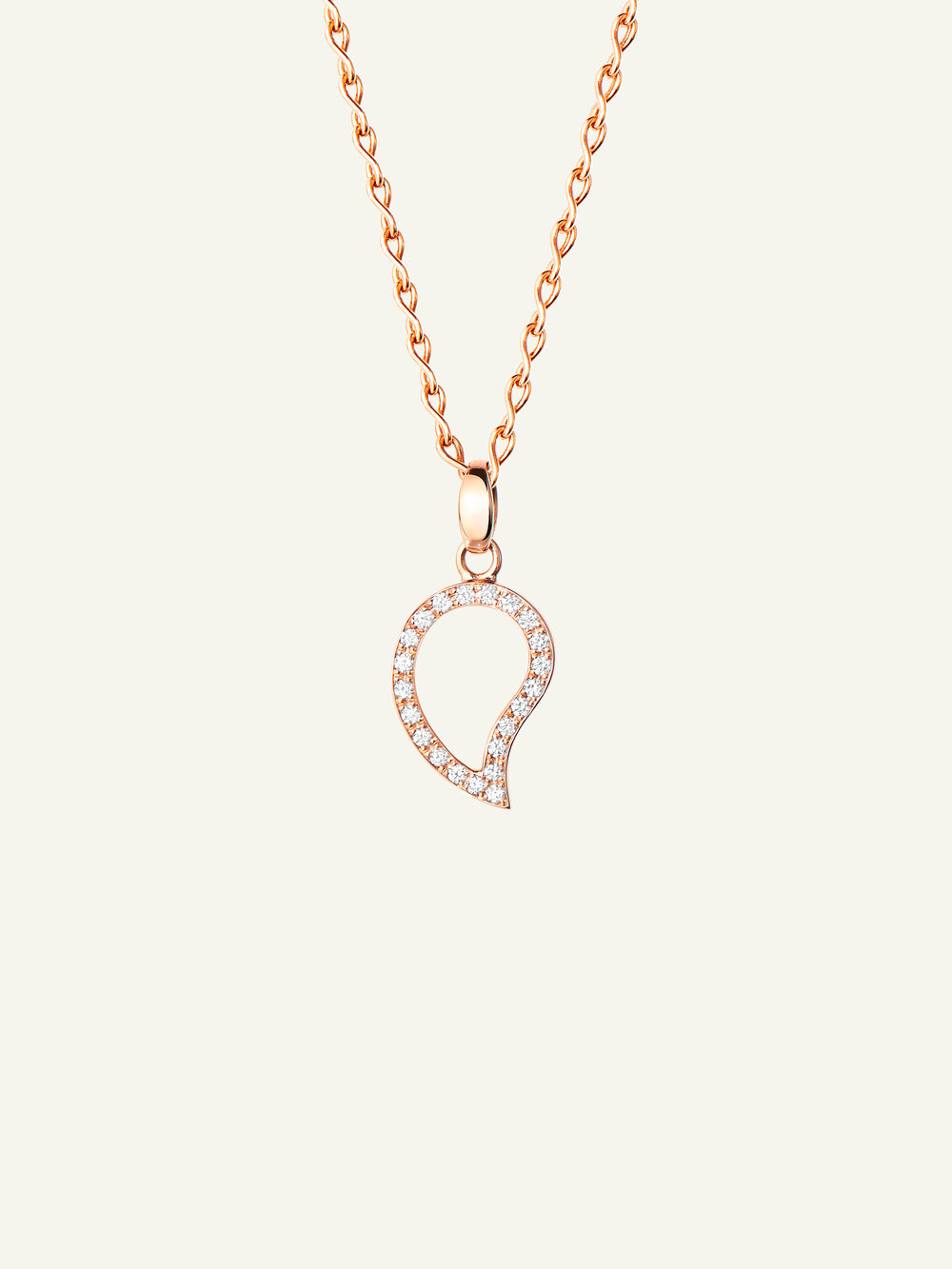 Pendant SIGNATURE small Diamond Pavé mit Diamant Pavé