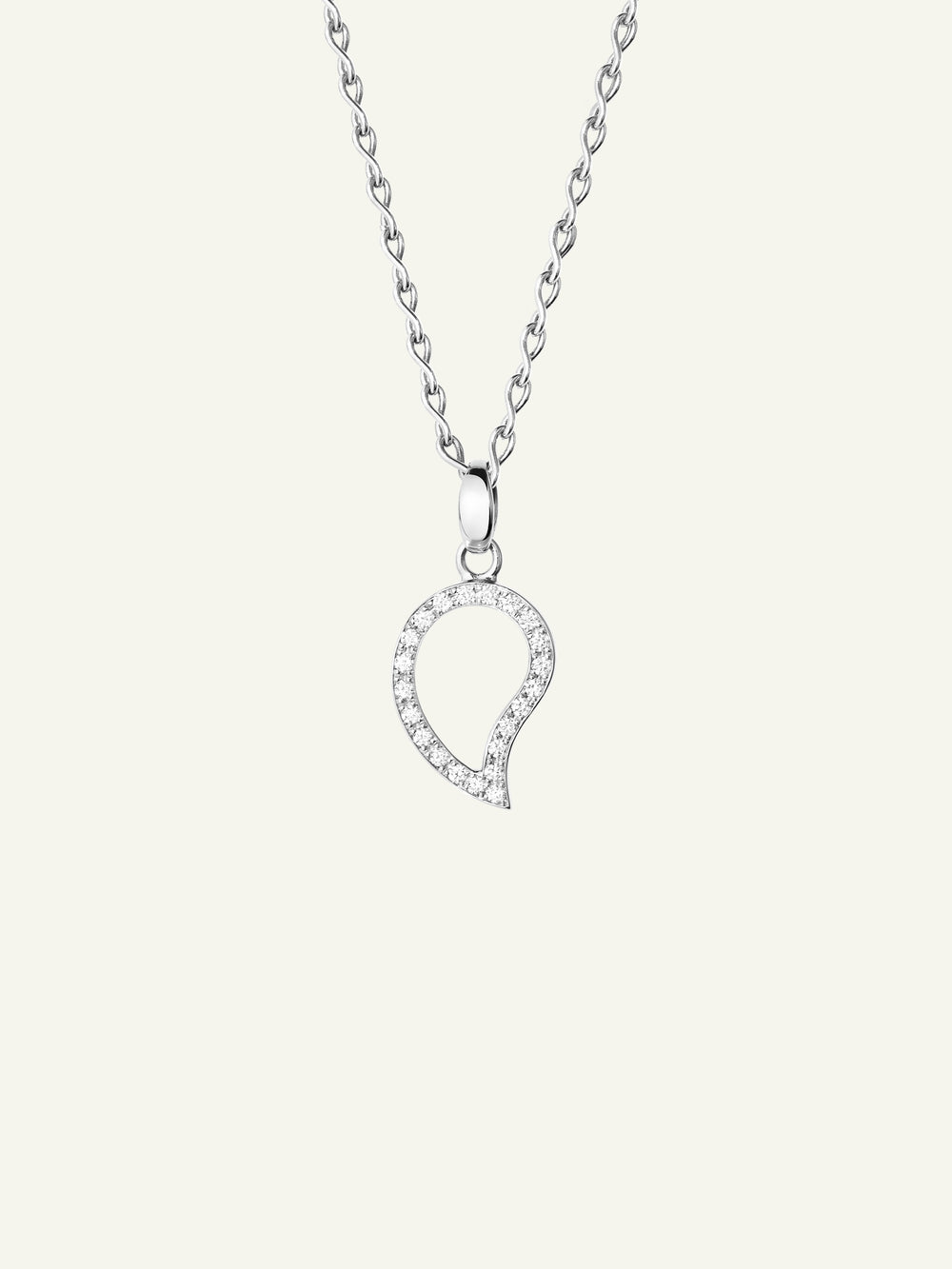 Pendant SIGNATURE small Diamond Pavé mit Diamant Pavé