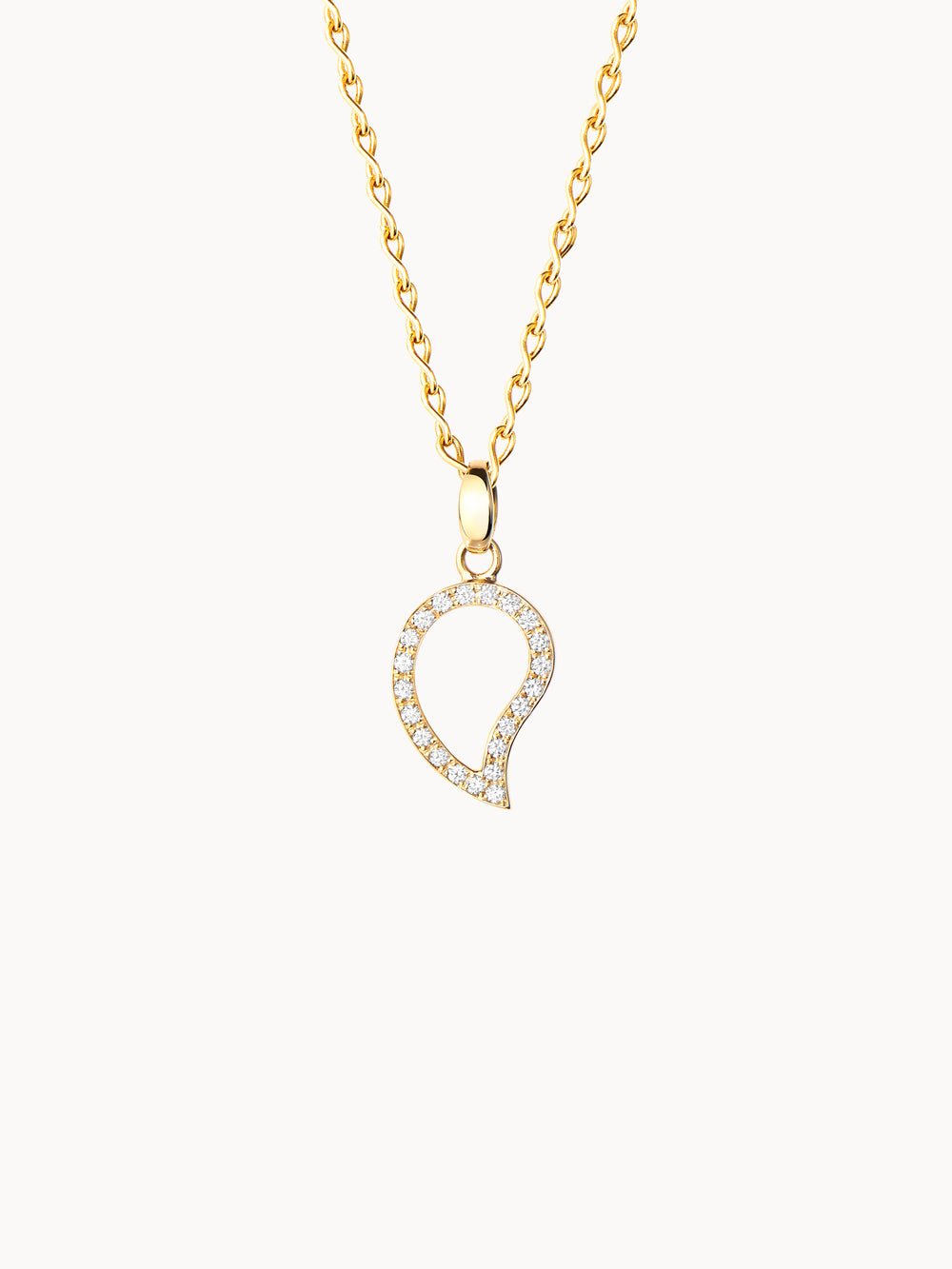 Pendant SIGNATURE small Diamond Pavé mit Diamant Pavé