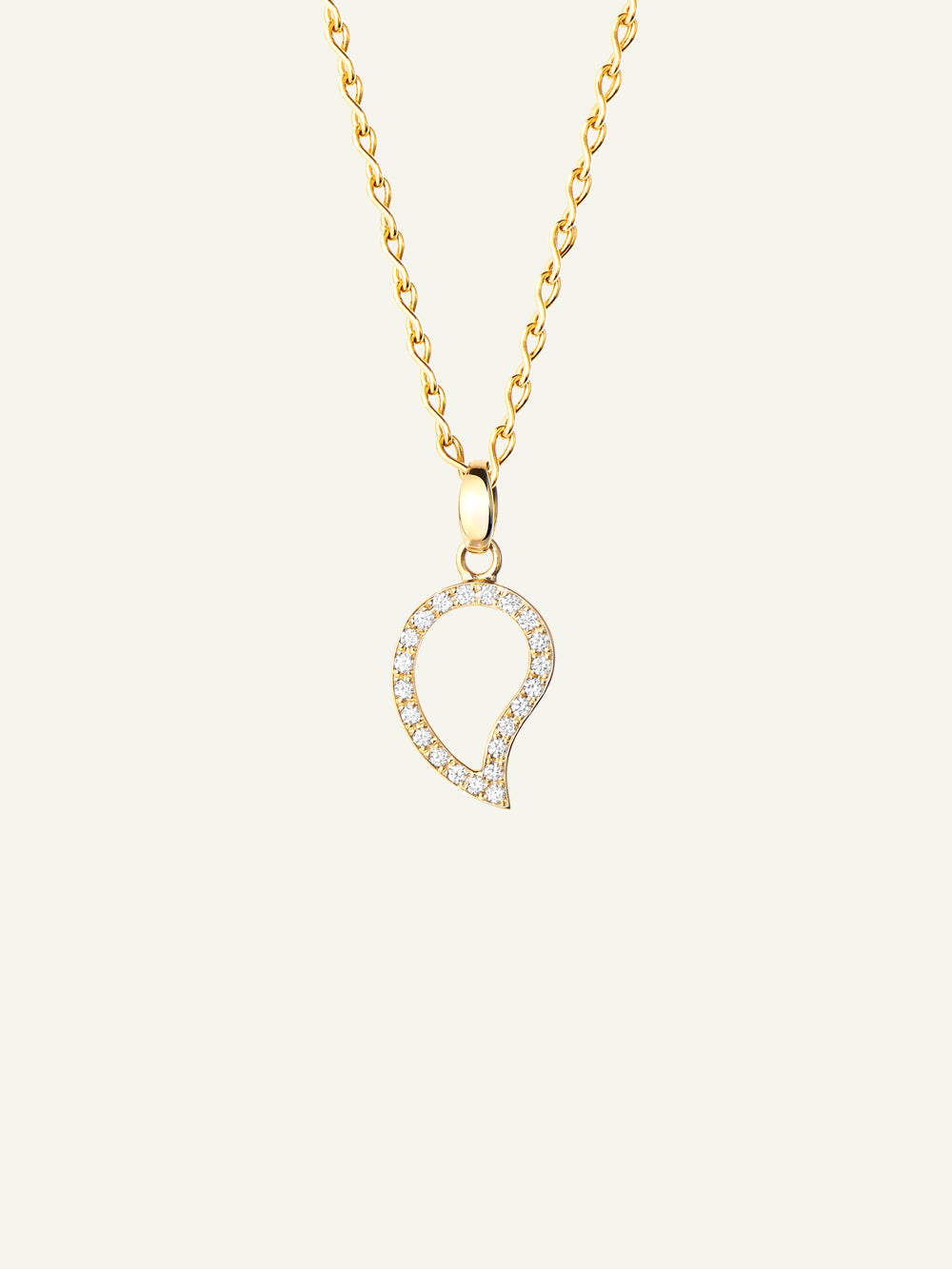 Pendant SIGNATURE small Diamond Pavé mit Diamant Pavé