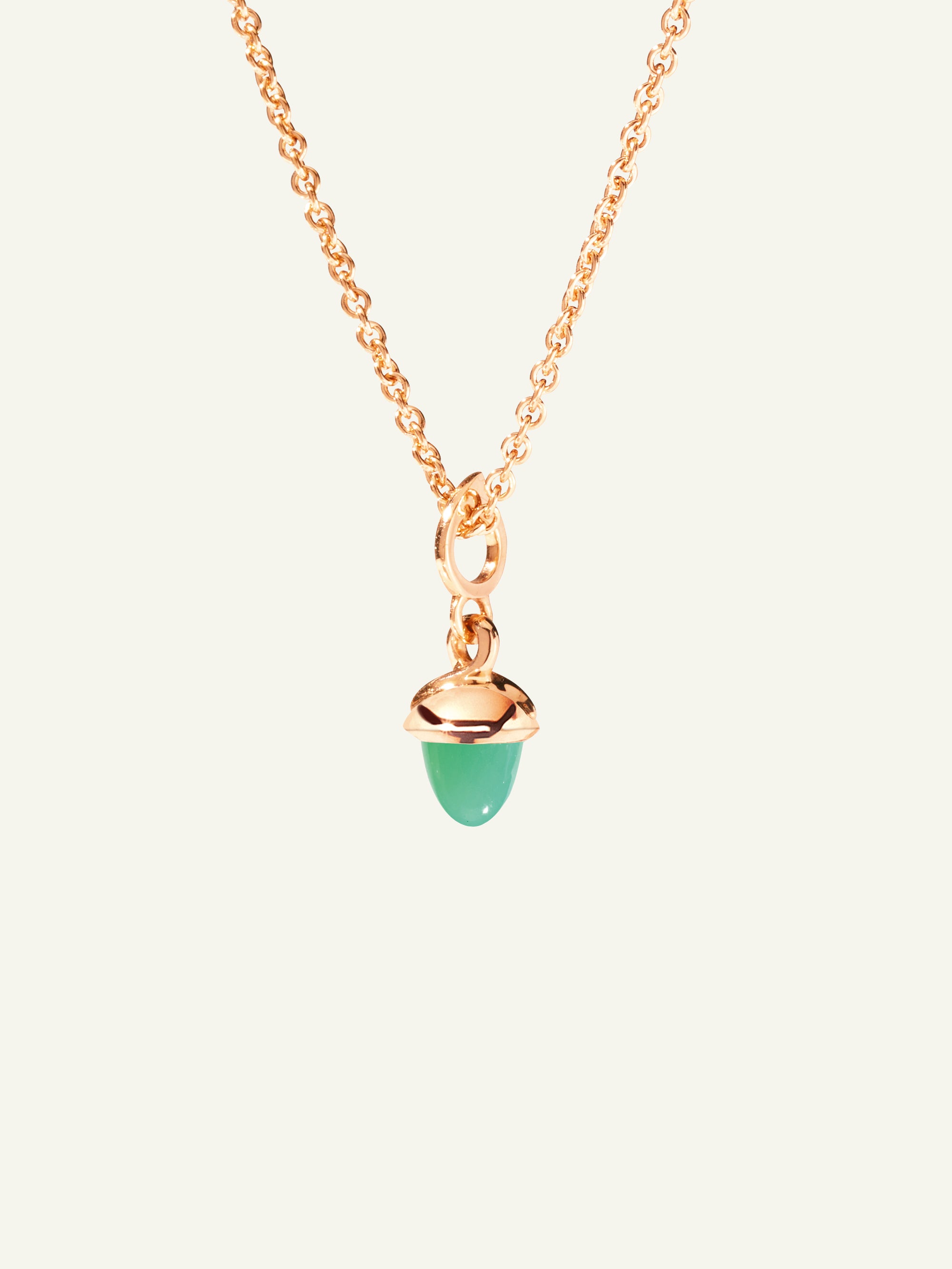P-mMC-Chry-rg | MiniMIKADO Pendant with Chrysoprase