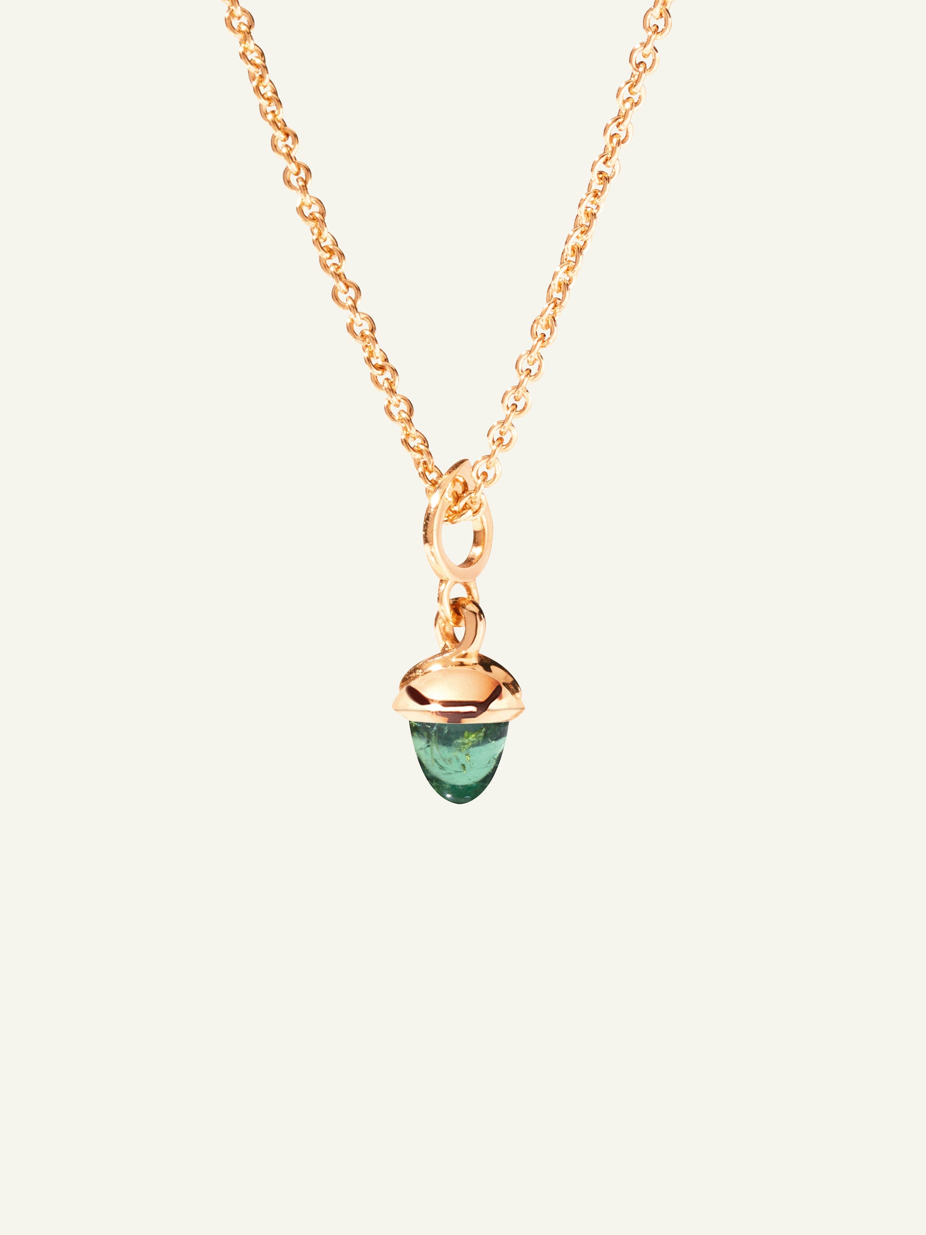 P-mMC-TuGr-rg | MiniMIKADO Pendant with Green Tourmaline