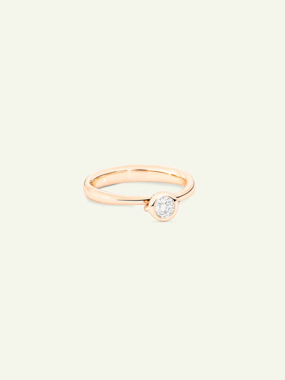 Ring BOUTON Solitaire Classic Diamant