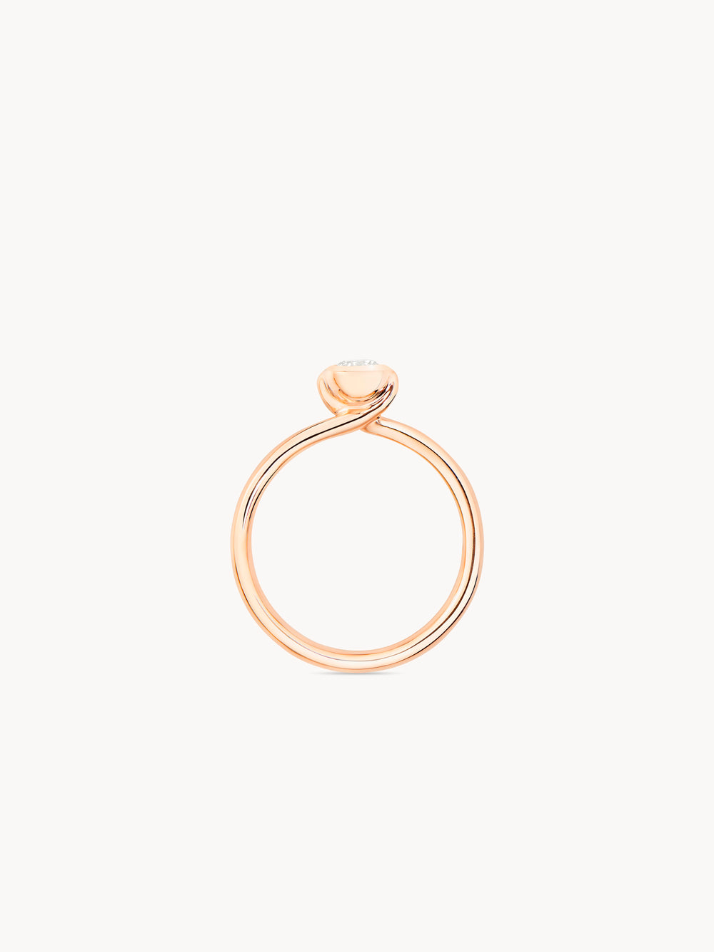 Ring BOUTON Solitaire Classic Diamant