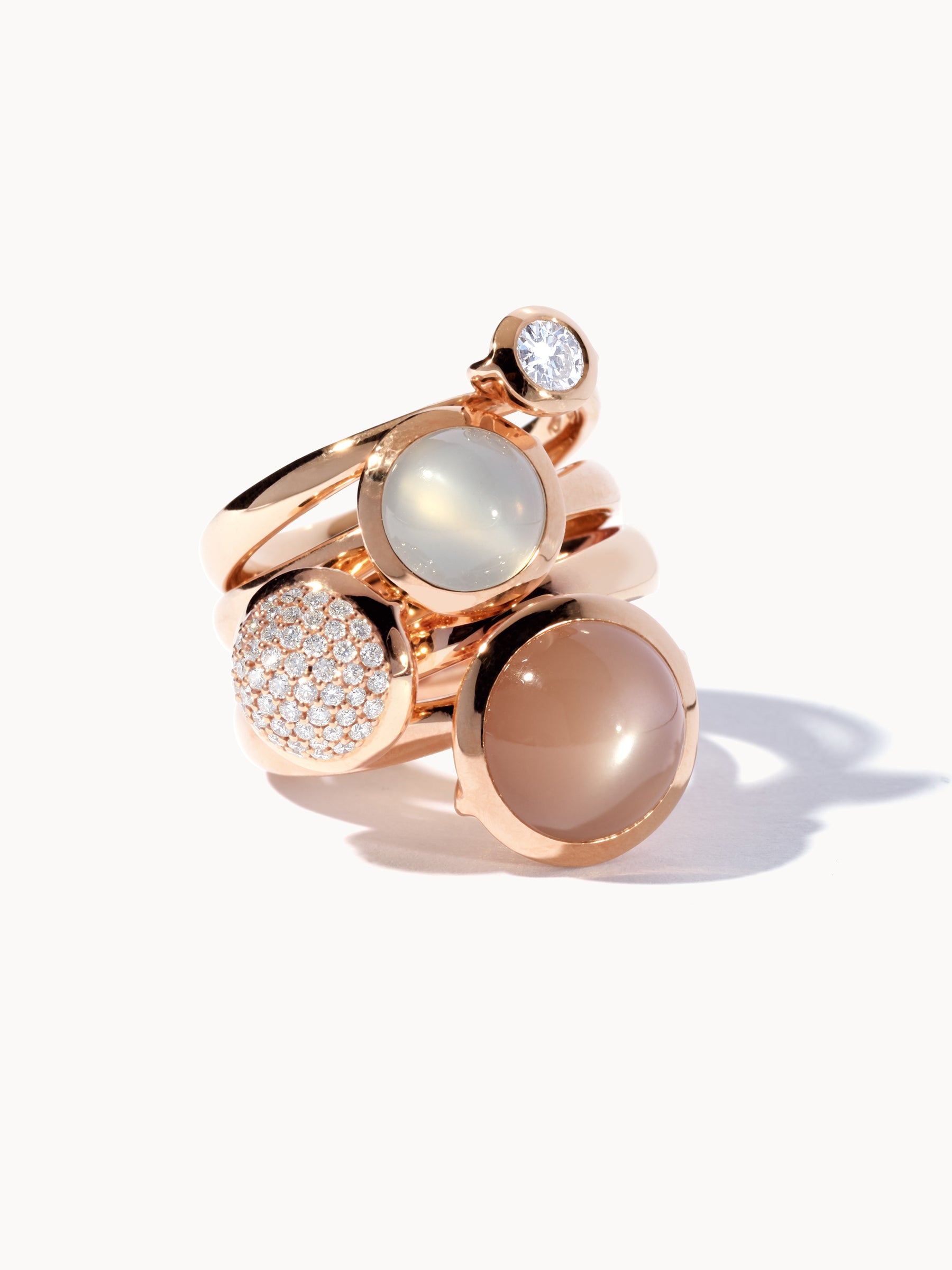 R-BOU-l-MoBr-rg | BOUTON Large Ring with Brown Moonstone