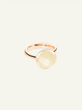 R-BOU-l-MoSa-rg | BOUTON Large Ring with Sand Moonstone
