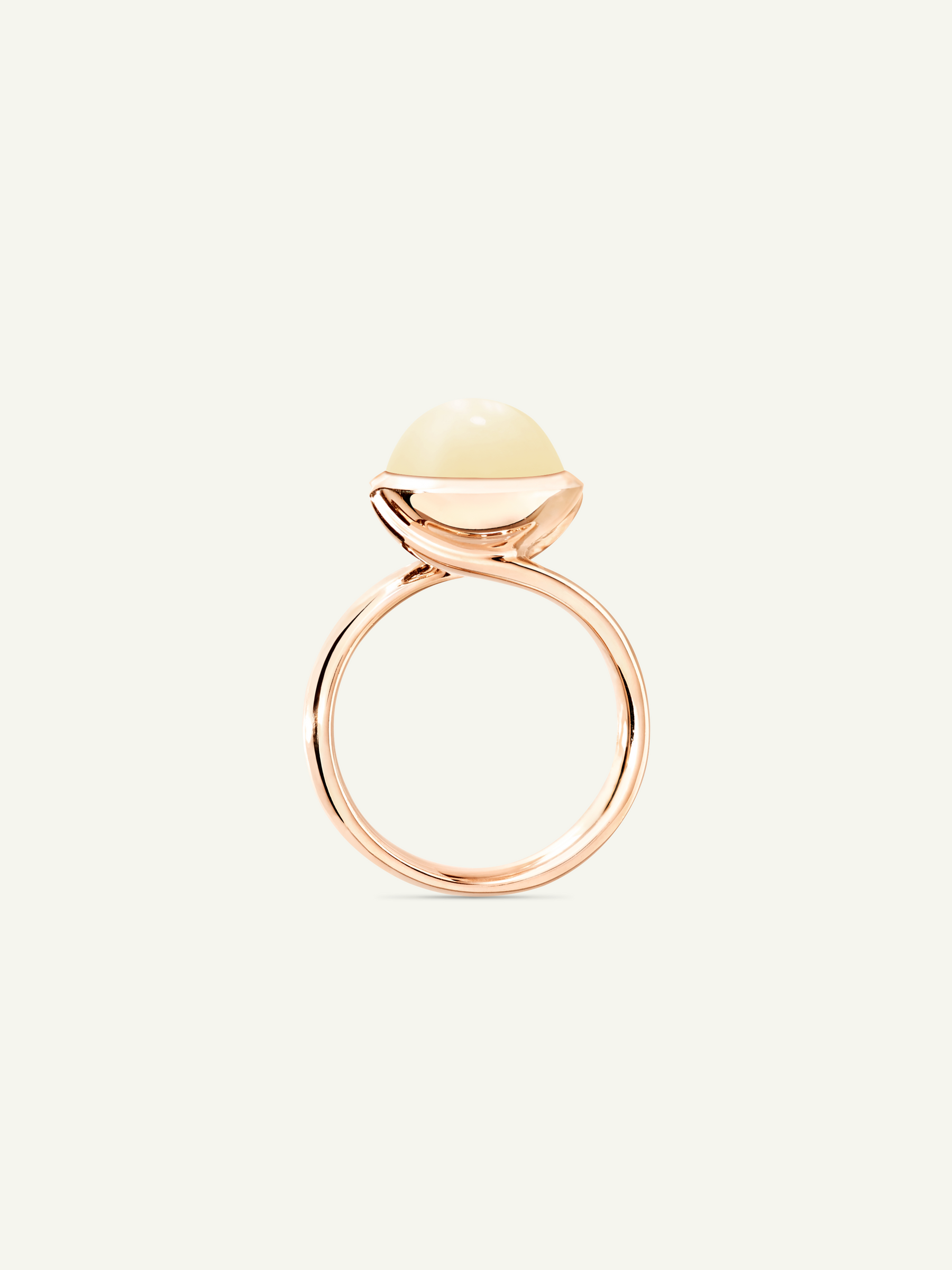 R-BOU-l-MoSa-rg | BOUTON Large Ring with Sand Moonstone