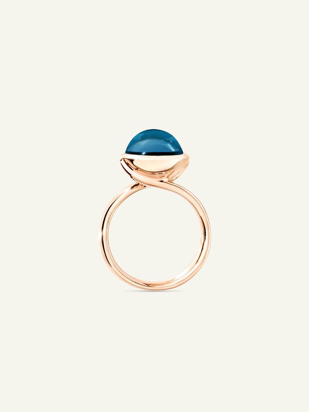 Ring BOUTON large London Topaz London Topas