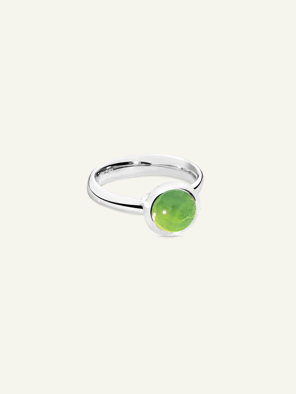 Ring BOUTON small Peridot Peridot