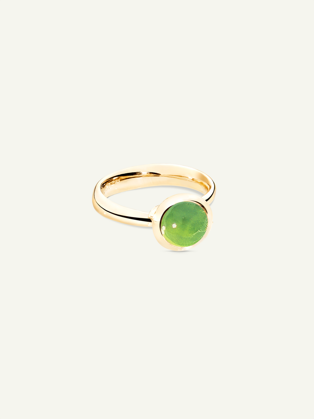 Ring BOUTON small Peridot Peridot