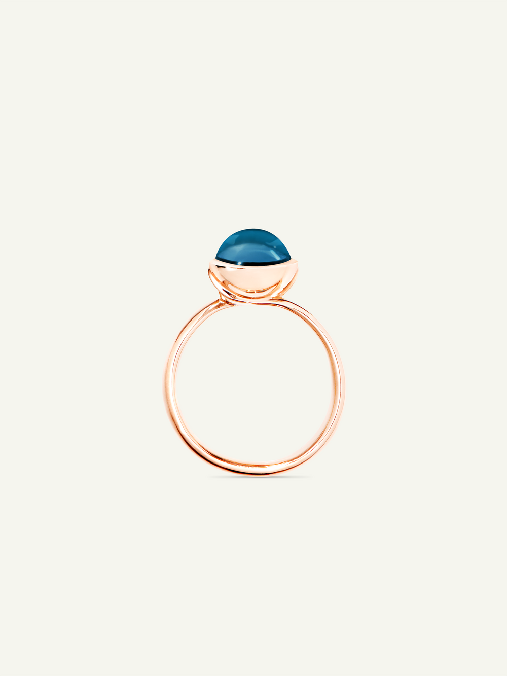 Ring BOUTON small London Topaz London Topas