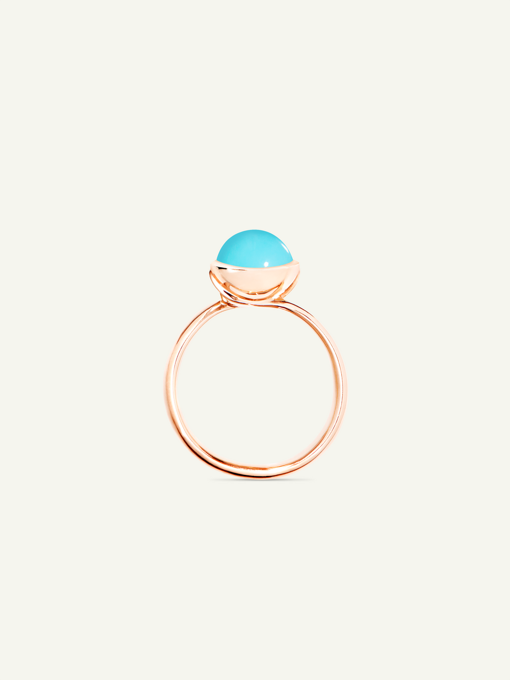 Ring BOUTON small Turquoise Türkis