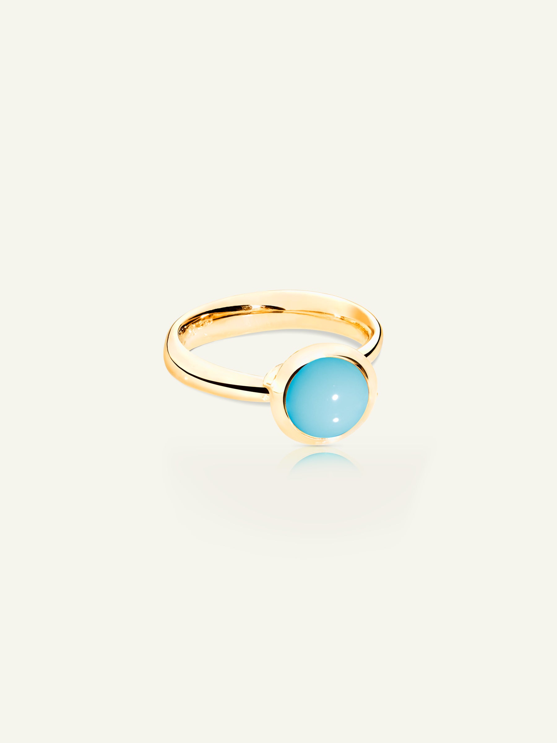 BOUTON Small Ring with Turquoise