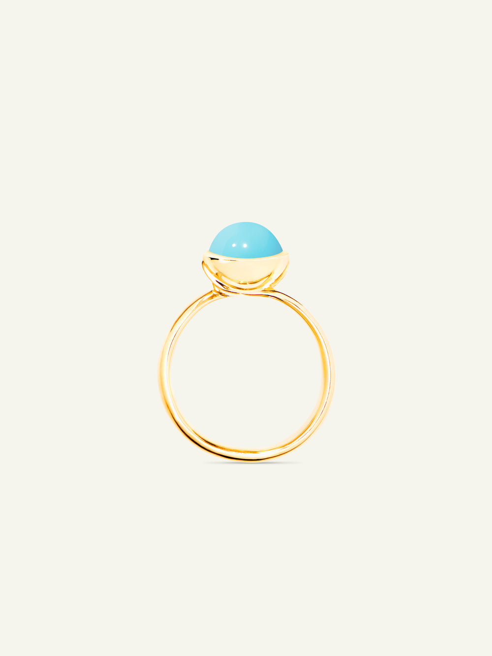 Ring BOUTON small Turquoise Türkis