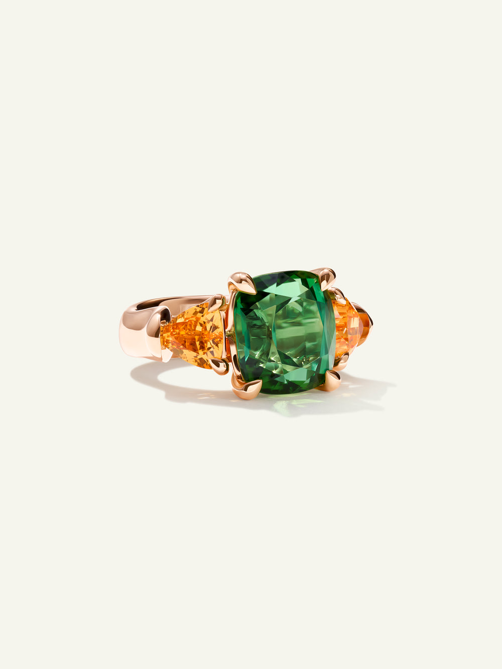 R-GL-TuGr9-Man-rg | Ring GLAMOUR Tourmaline green