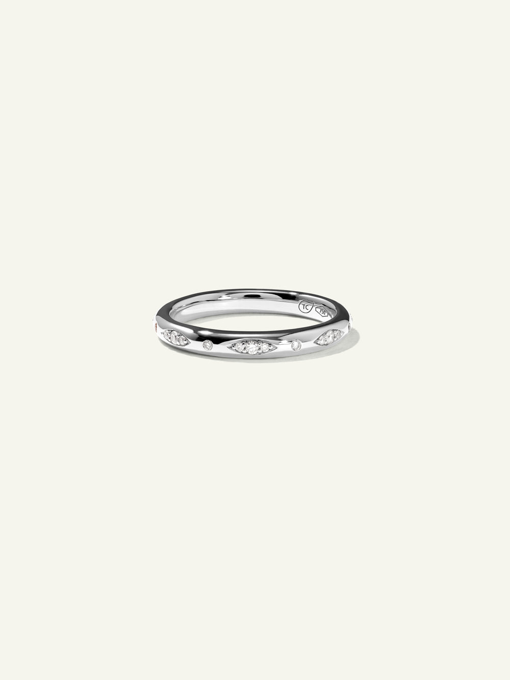 GYPSY Band Ring in 'Classic' Pavé