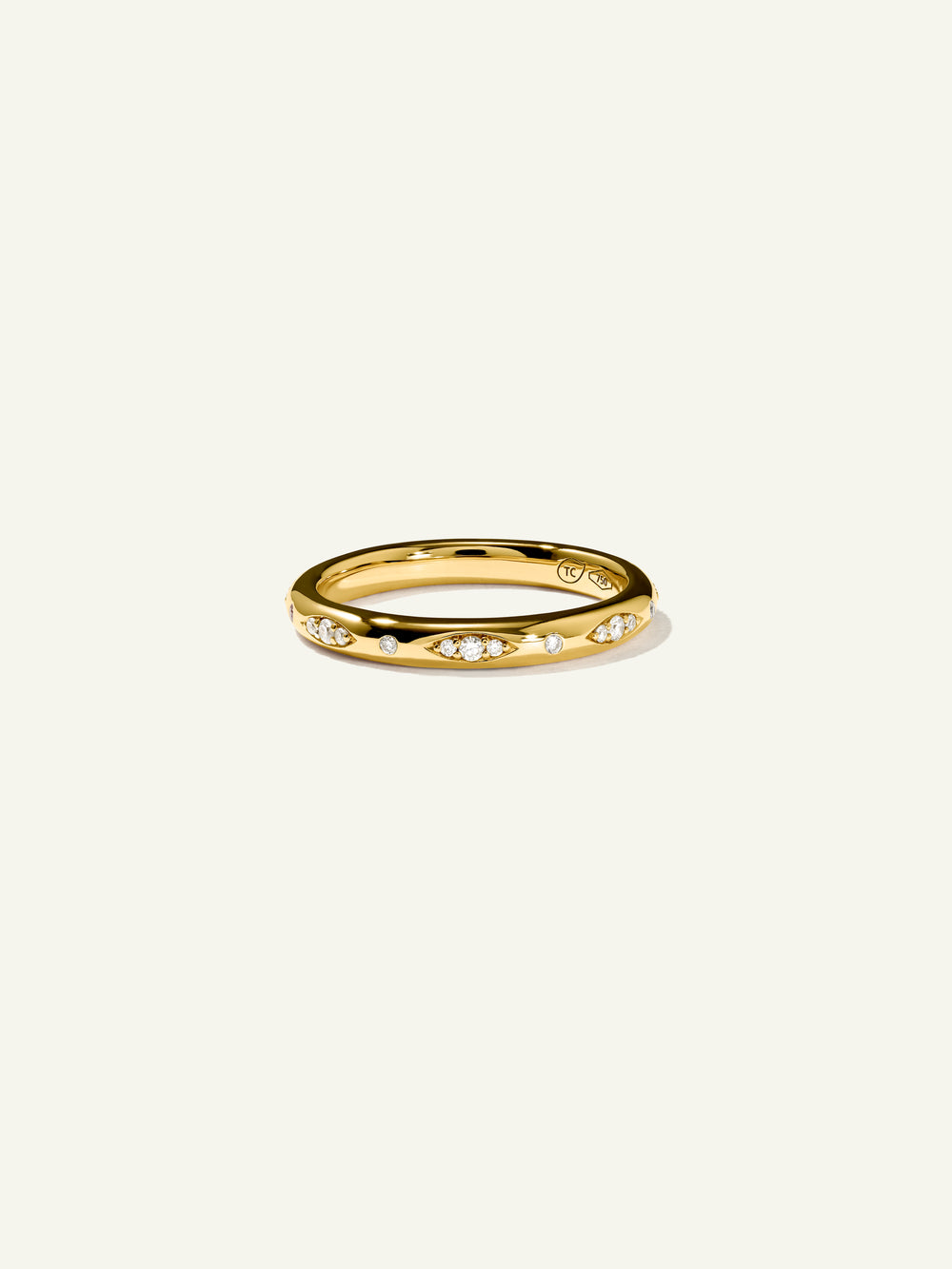 GYPSY Band Ring in 'Classic' Pavé