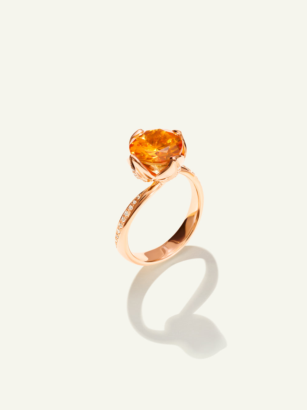 R-TUL-Man3.7-p-rg | TULIP Ring Mandarin Garnet