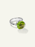 TULIP Large Ring with Peridot