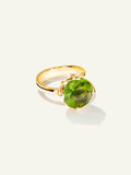 TULIP Large Ring with Peridot
