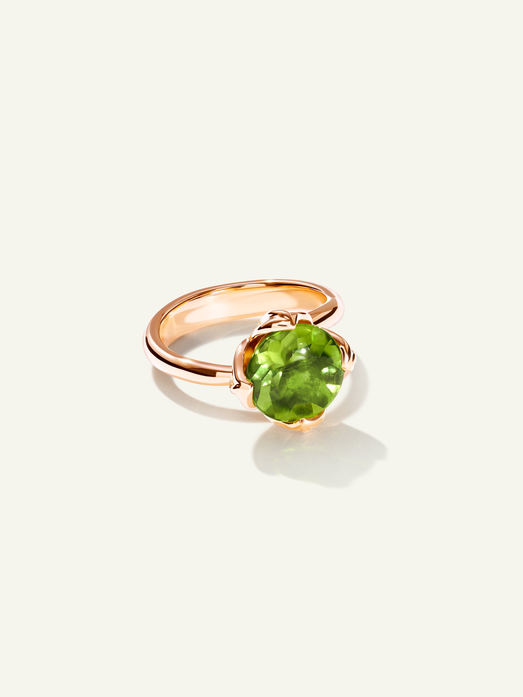 R-TUL-s-Per-rg | TULIP Ring Small with Peridot